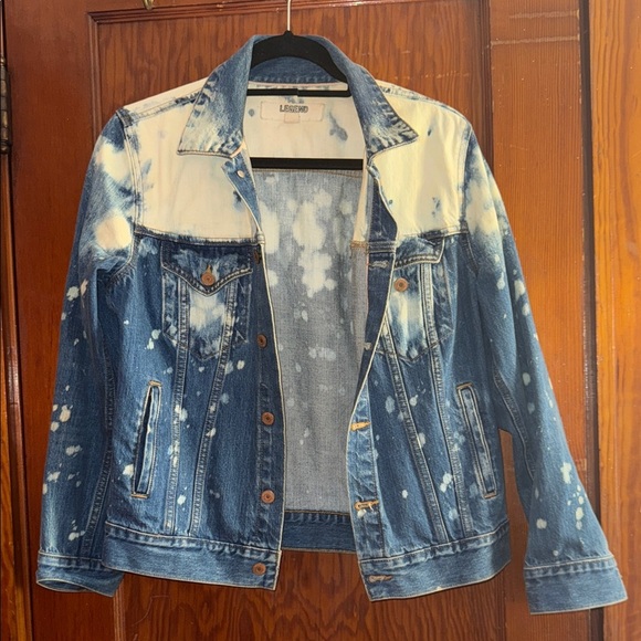 Lucky Brand Jackets & Blazers - Lucky Brand Vintage Bleached Style Jean Jacket